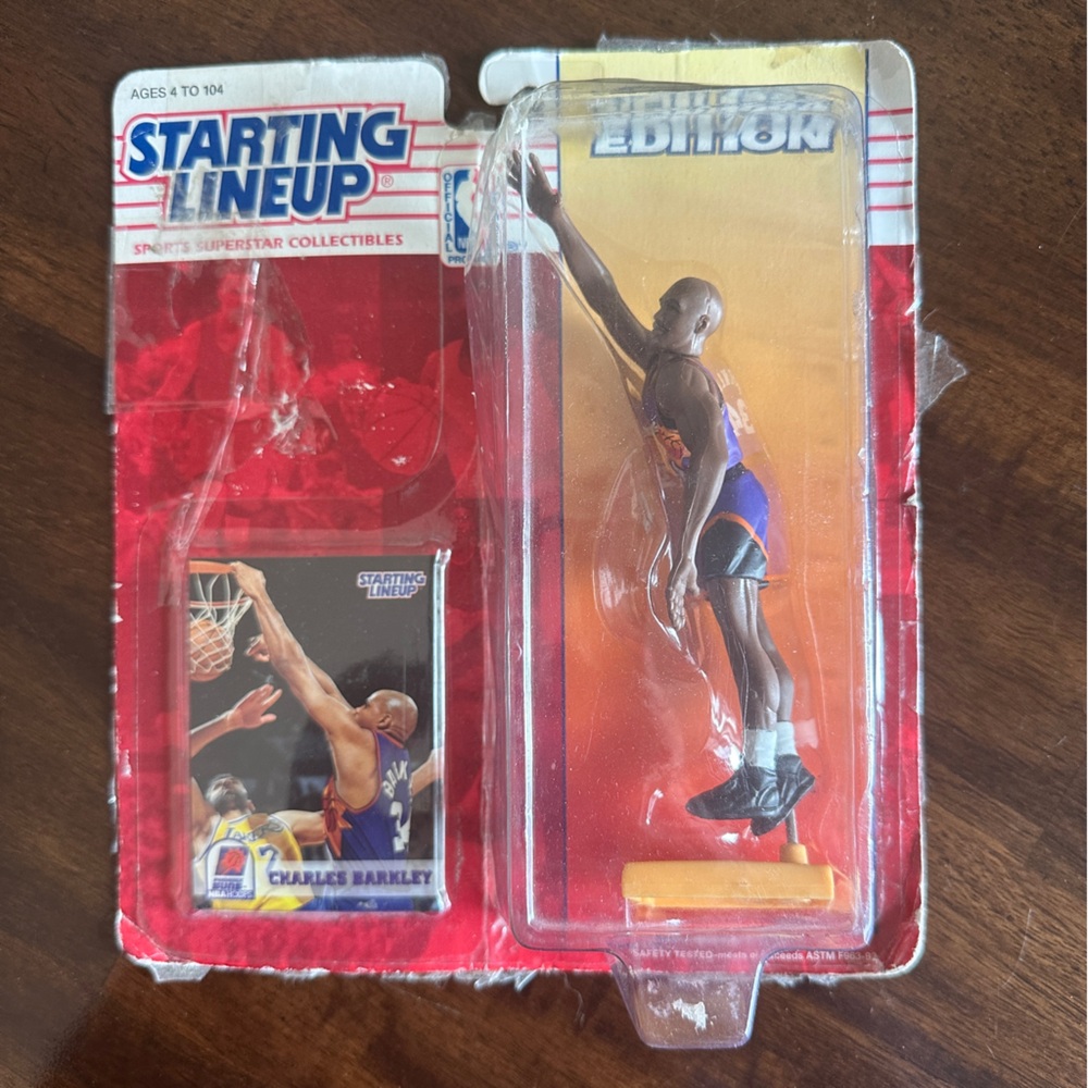 NBA Starting Lineup Collectible Charles Barkley Phoenix Suns by Kenner 1994